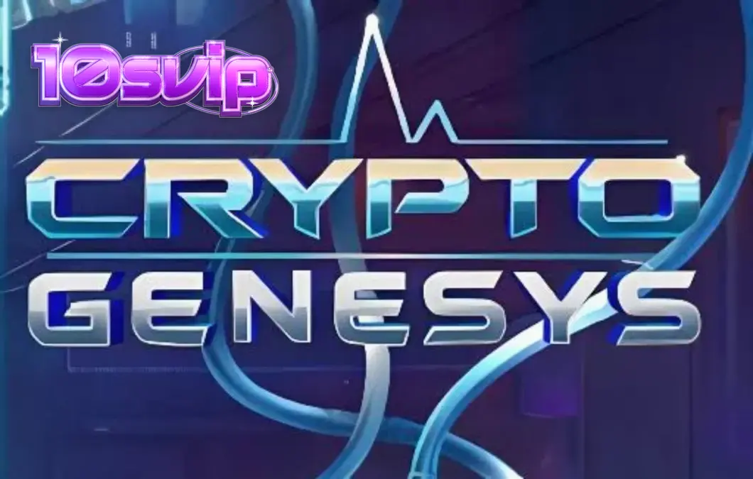 Tampilan antarmuka game slot Crypto Genesys pada layar ponsel pintar